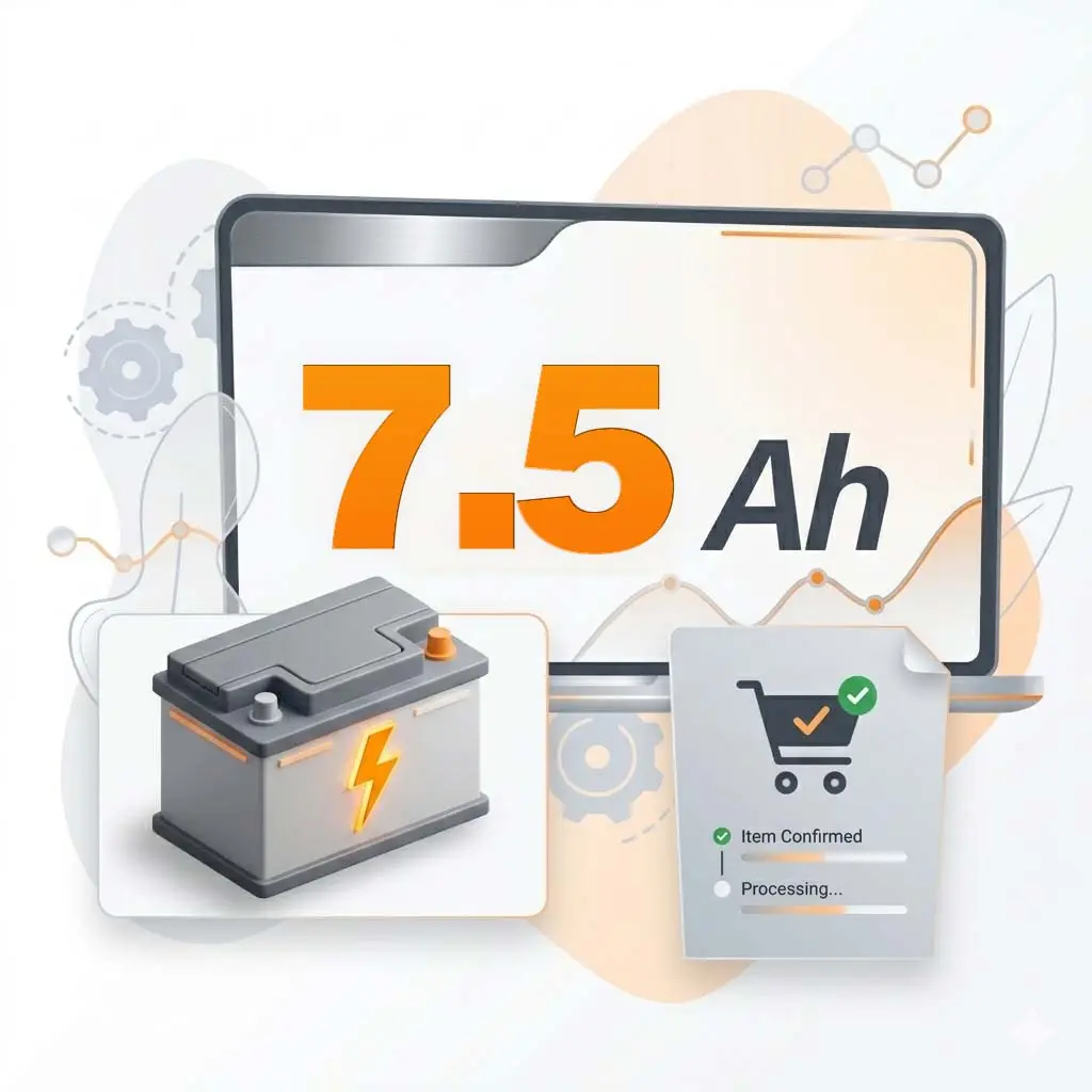 باتری ups 7.5 آمپر